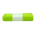 Lime Green - Front - A&R Towels Subli-Me Hand Towel