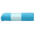 Aqua Blue - Front - A&R Towels Subli-Me Hand Towel