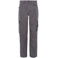 Grey - Front - Alexandra Mens Tungsten Service Trousers