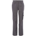 Grey - Front - Alexandra Womens-Ladies Tungsten Service Trousers