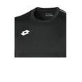 Black-White - Side - Lotto Junior Unisex Delta Jersey Short Sleeve Shirt