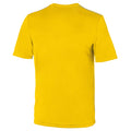 Yellow-White - Back - Lotto Junior Unisex Delta Jersey Short Sleeve Shirt