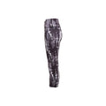 Charcoal - Back - TriDri Womens Performance Sunset 3-4 Length Leggings