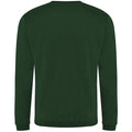 Bottle Green - Back - Pro RTX Mens Pro Sweatshirt