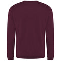 Burgundy - Back - Pro RTX Mens Pro Sweatshirt