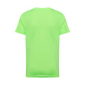 Lightning Green - Back - TriDri Unisex Childrens-Kids Performance T-Shirt