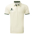 White-Green Trim - Front - Surridge Childrens Boys Ergo Short Sleeve Shirt