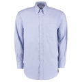 Light Blue - Front - Kustom Kit Mens Corporate Long Sleeve Oxford Shirt