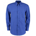 Royal - Front - Kustom Kit Mens Corporate Long Sleeve Oxford Shirt