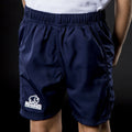 Navy - Back - Rhino Childrens-Kids Auckland Rugby Shorts