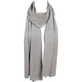 Heather Grey - Back - Build Your Brand Adults Unisex Jersey Scarf