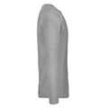 Sport Grey - Side - B&C Mens #E150 Long Sleeve T-Shirt