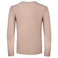 Millennial Pink - Back - B&C Mens #E150 Long Sleeve T-Shirt