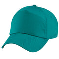 Emerald - Back - Beechfield Unisex Plain Original 5 Panel Baseball Cap (Pack of 2)