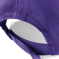 Purple - Lifestyle - Beechfield Unisex Plain Original 5 Panel Baseball Cap (Pack of 2)