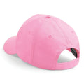 Classic Pink - Side - Beechfield Unisex Plain Original 5 Panel Baseball Cap (Pack of 2)