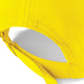 Yellow - Lifestyle - Beechfield Unisex Plain Original 5 Panel Baseball Cap (Pack of 2)