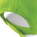 Lime Green - Lifestyle - Beechfield Unisex Plain Original 5 Panel Baseball Cap (Pack of 2)