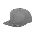 Silver - Front - Yupoong Mens The Classic Premium Snapback Cap (Pack of 2)