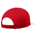 Red-White - Back - Yupoong Flexfit Unisex Classic Varsity Snapback Cap (Pack of 2)