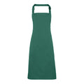 Emerald - Front - Premier Colours Bib Apron - Workwear (Pack of 2)