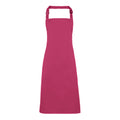 Fuchsia - Front - Premier Colours Bib Apron - Workwear (Pack of 2)