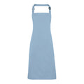 Light Blue - Front - Premier Colours Bib Apron - Workwear (Pack of 2)