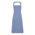 Mid Blue - Front - Premier Colours Bib Apron - Workwear (Pack of 2)