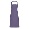 Purple - Front - Premier Colours Bib Apron - Workwear (Pack of 2)