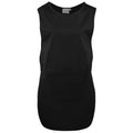 Black - Front - Premier Ladies-Womens Long Length Pocket Tabard - Workwear (Pack of 2)