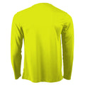 Electric Yellow - Side - AWDis Just Cool Mens Long Sleeve Cool Sports Performance Plain T-Shirt