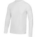 Arctic White - Back - AWDis Just Cool Mens Long Sleeve Cool Sports Performance Plain T-Shirt