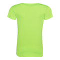 Electric Green - Back - AWDis Just Cool Womens-Ladies Sports Plain T-Shirt