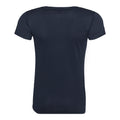 French Navy - Back - AWDis Just Cool Womens-Ladies Sports Plain T-Shirt