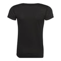 Jet Black - Back - AWDis Just Cool Womens-Ladies Sports Plain T-Shirt