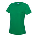 Kelly Green - Front - AWDis Just Cool Womens-Ladies Sports Plain T-Shirt