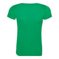 Kelly Green - Back - AWDis Just Cool Womens-Ladies Sports Plain T-Shirt