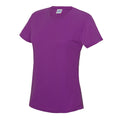 Magenta Magic - Front - AWDis Just Cool Womens-Ladies Sports Plain T-Shirt