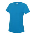 Sapphire Blue - Front - AWDis Just Cool Womens-Ladies Sports Plain T-Shirt