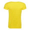 Sun Yellow - Back - AWDis Just Cool Womens-Ladies Sports Plain T-Shirt