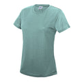 Mint - Front - AWDis Just Cool Womens-Ladies Sports Plain T-Shirt