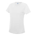Arctic White - Front - AWDis Just Cool Womens-Ladies Sports Plain T-Shirt