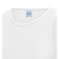 Arctic White - Back - AWDis Just Cool Mens Sports Gym Plain Tank - Vest Top