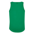 Kelly Green - Back - AWDis Just Cool Mens Sports Gym Plain Tank - Vest Top