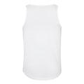 Arctic White - Side - AWDis Just Cool Mens Sports Gym Plain Tank - Vest Top