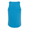 Sapphire Blue - Back - AWDis Just Cool Mens Sports Gym Plain Tank - Vest Top