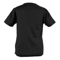 Jet Black - Back - AWDis Just Cool Kids Unisex Sports T-Shirt