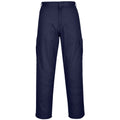 Dark Navy - Front - Portwest Mens Combat Work Trousers (Pack of 2)
