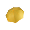 True Yellow - Front - Kimood Unisex Auto Opening Golf Umbrella (Pack Of 2)