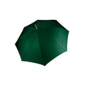 Bottle Green - Front - Kimood Unisex Auto Opening Golf Umbrella (Pack Of 2)